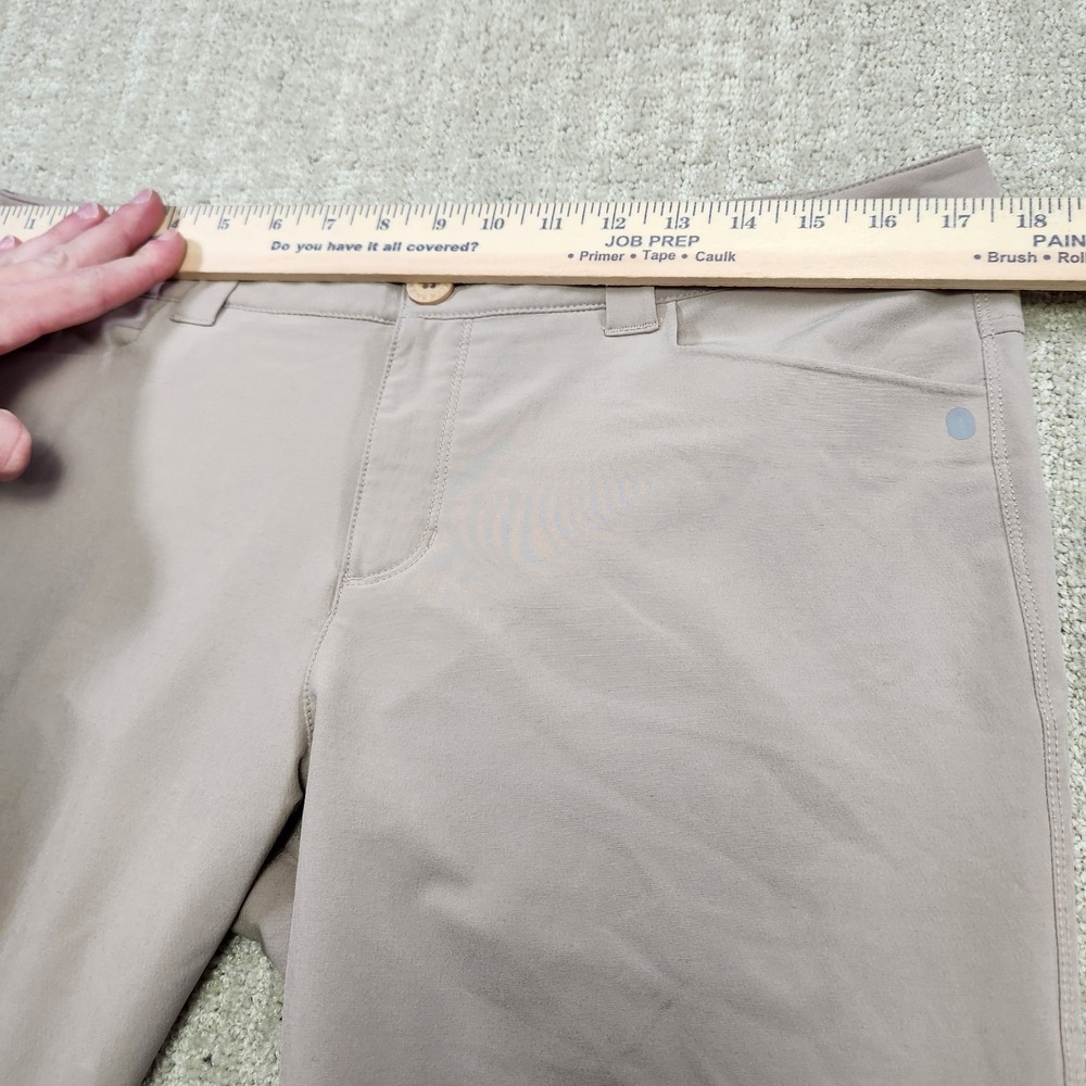 Eddie Bauer Pants Women Travex Bootcut Hiking Beige Outdoors Stretch - Picture 3 of 12